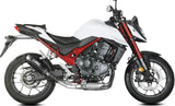 Tubo De Escape Con Homologación Acústica Gppro Carbono - Mivv Compatible Con Honda Cb 750 Hornet (2023-2024)