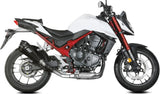 Tubo De Escape Con Homologación Acústica Delta Race Carbono Carbono - Mivv Compatible Con Honda Cb 750 Hornet (2023-2024)