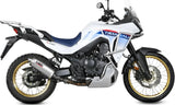 Tubo De Escape Con Homologación Acústica Oval Acero - Mivv Compatible Con Honda Xl 750 Transalp (2023-2024)