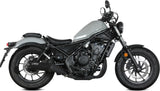 Tubo De Escape Con Homologación Acústica Hr-1 Acero Negro Carbono - Mivv Compatible Con Honda Cmx 500 Rebel (2022-2024)