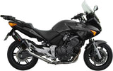 Tubo De Escape Con Homologación Acústica Furore Aluminio Negro - Gpr Compatible Con Honda Cbf 600 - N (2004-2006)