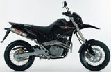Escape Doble Con Homologación Acústica Tondo Acero - Gpr Compatible Con Honda Fmx 650 (2005-2008)