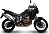 Sistema De Escape Completo Sin Catalizador Y Con Homologación Acústica Relevance Titano - Termignoni Compatible Con Honda Crf 1000 L Africa Twin (2016-2017)