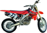 Escape Doble Con Homologación Acústica Furore Aluminio Negro - Gpr Compatible Con Honda Crf 250 R (2006-2009)