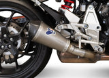 Tubo De Escape Sin Homologación Acústica Relevance Titano Copa Carbono - Termignoni Compatible Con Honda Cb 1000 R (2018-2020)
