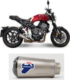 Tubo De Escape Sin Homologación Acústica Gp2R-Rht Titano Copa Aluminio - Termignoni Compatible Con Honda Cb 1000 (2018-2020)