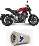 Tubo De Escape Sin Homologación Acústica Gp2R-R Acero Inox - Termignoni Compatible Con Honda Cb 1000 R (2018-2020)