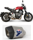 Tubo De Escape Sin Homologación Acústica Relevance D70 Titano Copa Carbono - Termignoni Compatible Con Honda Cb 1000 (2018-2020)