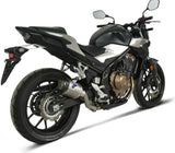 Tubo De Escape Sin Homologación Acústica Relevance D70 Titano Copa Carbono - Termignoni Compatible Con Honda Cbr 500 F - R - X (2019-2020)