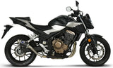 Tubo De Escape Sin Homologación Acústica Gp Carbono - Termignoni Compatible Con Honda Cbr 500 F - R - X (2019-2020)