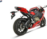 Tubo De Escape Sin Homologación Acústica Gp Carbono - Termignoni Compatible Con Honda Cbr 1000 Rr (2017-2019)