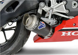 Tubo De Escape Sin Homologación Acústica Gp Carbono - Termignoni Compatible Con Honda Cbr 1000 (2017-2019)