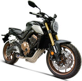 Sistema De Escape Completo Sin Homologación Acústica Gp2R-Rht Titano Copa Aluminio - Termignoni Compatible Con Honda Cb 650 (2018-2020)
