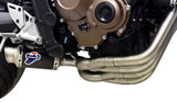 Sistema De Escape Completo Sin Homologación Acústica Gp Carbono - Termignoni Compatible Con Honda Cb 650 (2018-2020)