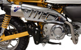 Sistema De Escape Completo Sin Homologación Acústica Acero Inox Copa Carbono - Termignoni Compatible Con Honda Monkey 125 (2018-2020)