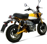 Sistema De Escape Completo Sin Homologación Acústica Acero Inox Copa Carbono - Termignoni Compatible Con Honda Monkey 125 (2018-2020)