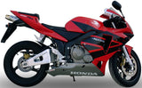 Sistema De Escape Completo Con Catalizador Y Homologación Acústica Deeptone Acero - Gpr Compatible Con Honda Cbr 600 Rr (2003-2004)