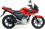 Sistema De Escape Completo Con Catalizador Y Homologación Acústica Furore Aluminio Negro - Gpr Compatible Con Honda Cbf 125 Ie (2004-2014)