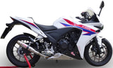 Tubo De Escape Con Homologación Acústica Deeptone Acero - Gpr Compatible Con Honda Cbr 500 R (2012-2016)