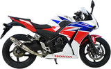 Tubo De Escape Sin Homologación Acústica Deeptone Acero - Gpr Compatible Con Honda Cbr 300 R (2014-2016)
