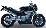 Tubo De Escape Con Homologación Acústica Deeptone Acero - Gpr Compatible Con Honda Hornet Cb 600 F (1998-2002)