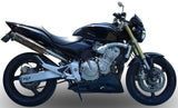 Tubo De Escape Con Homologación Acústica Trioval Acero - Gpr Compatible Con Honda Hornet Cb 600 F (1998-2002)