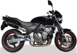 Tubo De Escape Con Homologación Acústica Furore Aluminio Negro - Gpr Compatible Con Honda Hornet Cb 600 F (2003-2006)