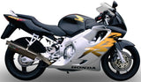 Tubo De Escape Con Homologación Acústica Trioval Acero - Gpr Compatible Con Honda Cbr 600 F (1991-1998)