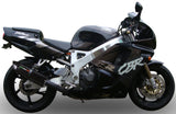 Tubo De Escape Con Homologación Acústica Furore Aluminio Negro - Gpr Compatible Con Honda Cbr 900 Rr (1992-1995)