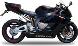 Tubo De Escape Sin Homologación Acústica Tiburon Carbon Look - Gpr Compatible Con Honda Cbr 1000 Rr (2004-2007)