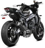 Complete Catalytic Exhaust System With Sound Certification Gppro Steel Black - Mivv Compatible With Yamaha Mt-09 - Sp (2025-2026)