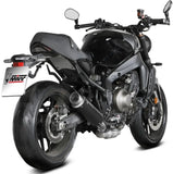 Complete Catalytic Exhaust System With Sound Certification Gppro Steel Black - Mivv Compatible With Yamaha Xsr 900 - Gp (2022-2026)