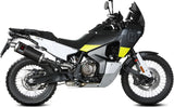 Tubo De Escape Con Homologación Acústica Dakar Acero Negro - Mivv Compatible Con Husqvarna Norden 901 (2022-2024)