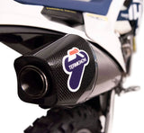 Tubo De Escape Sin Homologación Acústica Oval Titano Copa Carbono - Termignoni Compatible Con Ktm 250 (2018-2019)