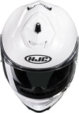 Casco Integral Para Moto Hjc I71 Advanced Polycarbonate Blanco Perlado Talla 08 M