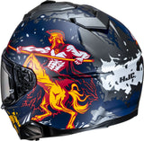 Casco Integral Para Moto Hjc I71 Advanced Polycarbonate Mc1Sf Taurus Talla 08 M