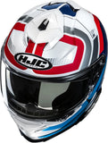 Casco Integral Para Moto Hjc I71 Advanced Polycarbonate Mc21 Viz Talla 08 M