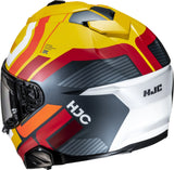 Casco Integral Para Moto Hjc I71 Advanced Polycarbonate Mc3Sf Viz Talla 07 S