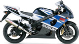 Tubo De Escape Con Homologación Acústica Tondo Acero - Gpr Compatible Con Suzuki Gsx-R 1000 (2001-2002)