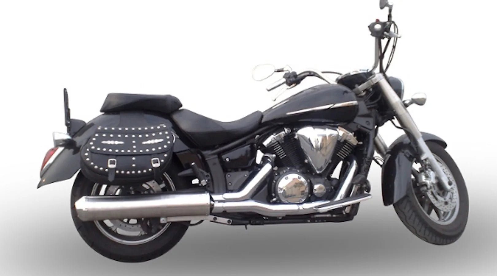 Tubo De Escape Con Homologación Acústica Bomb Acero - Gpr Compatible Con Yamaha Xvs 1300 Midnight Star (2006-2014)