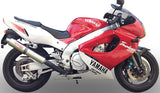 Tubo De Escape Con Homologación Acústica Tondo Acero - Gpr Compatible Con Yamaha Yzf 1000 R Thunderace (1996-2003)