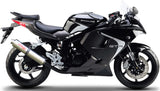 Tubo De Escape Con Homologación Acústica Tondo Acero - Gpr Compatible Con Hyosung Comet 125 Gt - R (2003-2014)