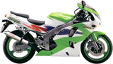 Tubo De Escape Con Homologación Acústica Tondo Acero - Gpr Compatible Con Kawasaki Zx-6R (1995-1997)