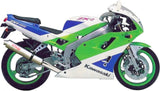 Tubo De Escape Con Homologación Acústica Tondo Acero - Gpr Compatible Con Kawasaki Zxr 400 R (1990-1998)