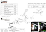 Tubo De Escape Sin Catalizador Y Con Homologación Acústica Suono Acero Negro Carbono - Mivv Compatible Con Kawasaki Zx 6R 636 (2013-2016)