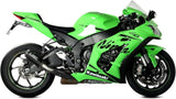 Tubo De Escape Con Homologación Acústica Mk3 Carbono - Mivv Compatible Con Kawasaki Zx 10R - Rr - Se (2016-2024)