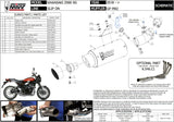 Exhaust Tip With Noise Certification Gppro Carbon - Mivv Compatible With Kawasaki Z 900 Rs (2018-2024)