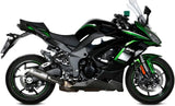 Tubo De Escape Sin Catalizador Y Sin Homologación Acústica Mk3 Acero - Mivv Compatible Con Kawasaki Ninja 1000 Sx (2020-2024)