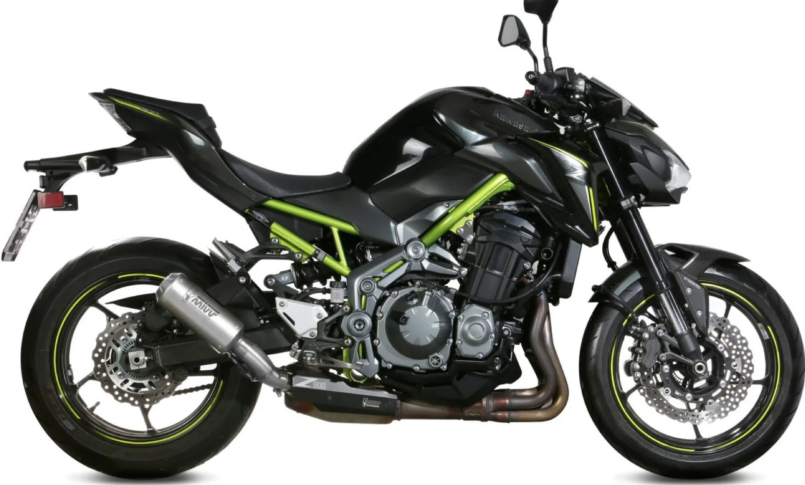 Tubo De Escape Con Homologación Acústica Mk3 Acero - Mivv Compatible Con Kawasaki Z 900 A2 (2017-2024)