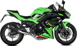 Sistema De Escape Completo Sin Catalizador Y Sin Homologación Acústica Gppro Carbono - Mivv Compatible Con Kawasaki Ninja 650 (2024)